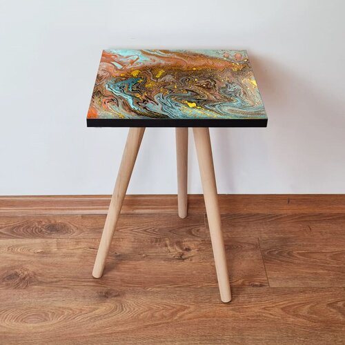Hanah home klub sto Shp280, 35x42x35 cm, Šareni Cene