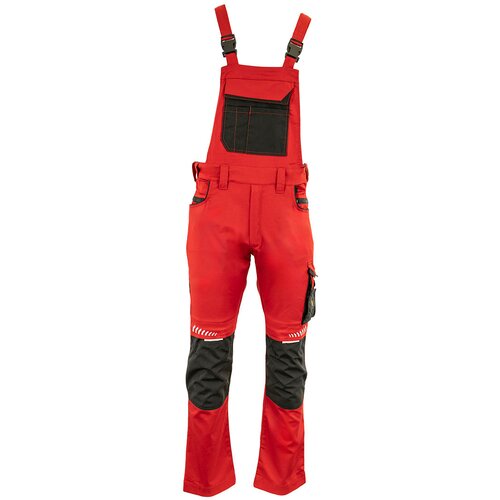  Radne farmer hlače PACIFIC FLEX crvene Slike