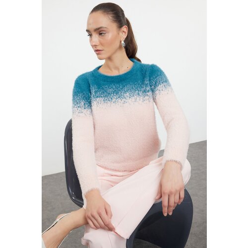 Trendyol Oil Beard Rope Knitwear Sweater Cene