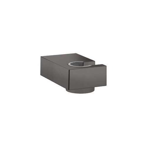Hansgrohe Porter E Brushed Black Chrome držač ručnog tuša četvrtasti metalni za creva sa kupastim navojem 28387340 Cene
