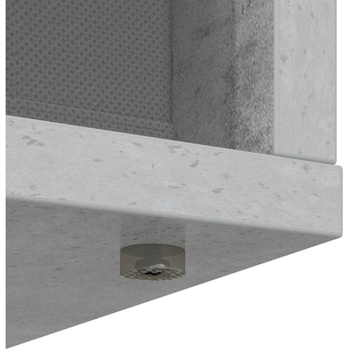  Kreveta s ladicama Betonski sivi 88 5 x 29 x 84 5 cm Slike