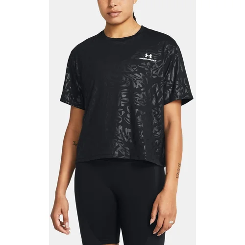 Under Armour Women's T-shirt Vanish Energy Emboss Crop