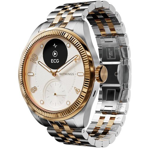  Withings ScanWatch Nova OLED 39 mm Hybrid Gold, Stainless steel GPS (satellite) Cijene