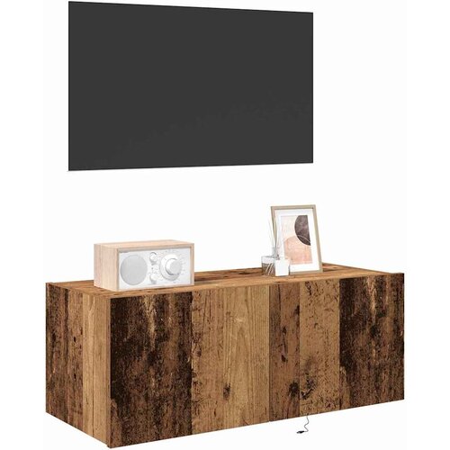  zidni ormar Staro drvo 80 x 35 x 31 cm Konstruirano drvo Slike
