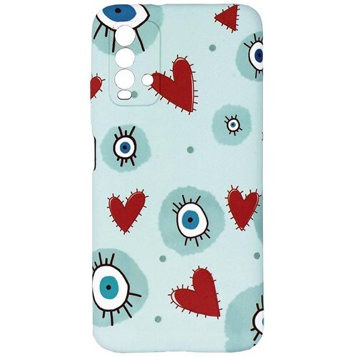  Maska za telefon SVETLECE za Xiaomi Redmi 9T 2021 DZ8/5, Plava Cene
