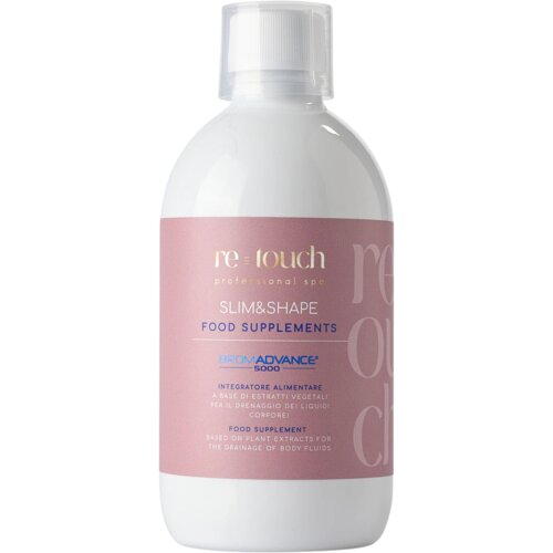 Eterea Cosmesi Naturale re-touch SLIM &amp;amp; SHAPE Prehranska dopolnila - 500 ml Slike