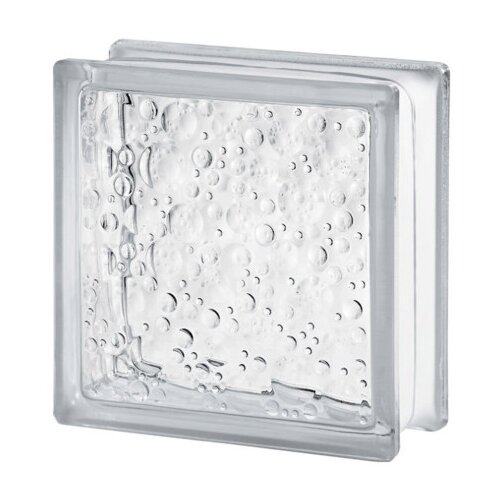 SEVES GLASS BLOCK Prizma staklena 19x19cm CLEAR SAVONA 1919/8 SGB Slike