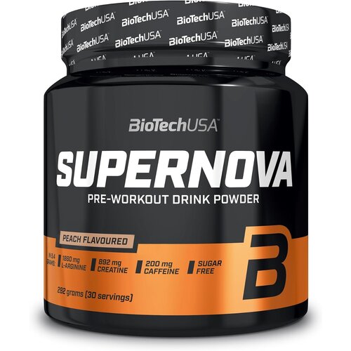 BioTech USA BioTechUSA SuperNova Pre-Workout 282 g - Snažan Pre-workout, Ukus Breskva Cene