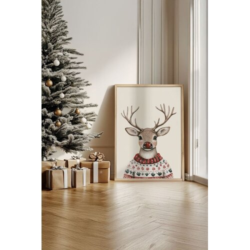 Wallity Uokvirena slika Nwyearsngmdl42, 33x48 cm Cene