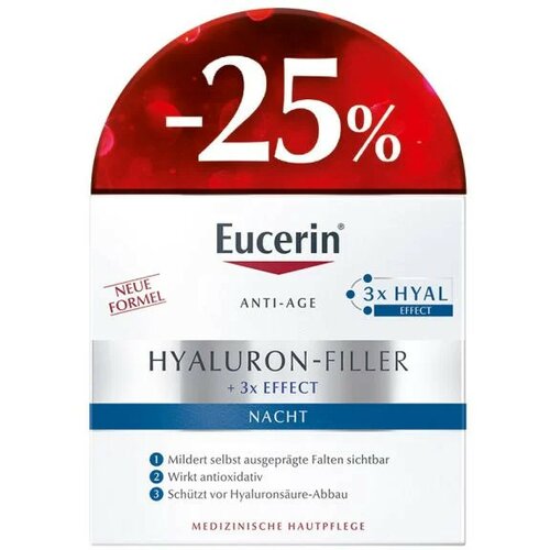 EUCERIN® Hyaluron-Filler Noćna krema 50ml -25% Cene