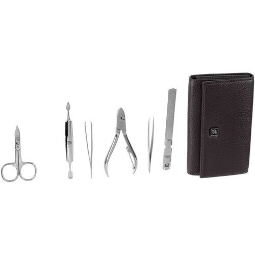 Zwilling CLASSIC INOX Neat's leather case, purple, 7pc Cijene