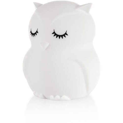 Zopa silikonska LED noćna lampica &amp;ndash; veličina M Owl Slike