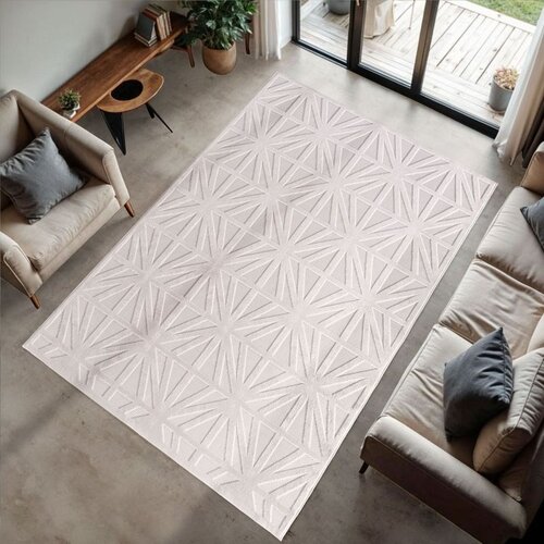 Conceptum Hypnose Doha 1655 - Tepih u krem boji (140 x 200 cm) Cene