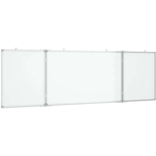  Magnetna bijela ploča sklopiva 160 x 50 x 1 7 cm aluminijska Slike