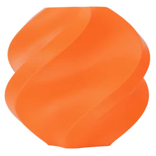 Bambu Lab pla basic filament on spool orange Cene
