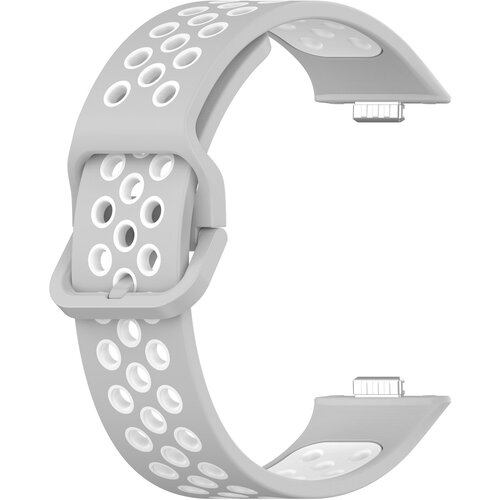 INF Pašček za uro za HUAWEI WATCH Fit 3 White+Grey, (21562163) Cene