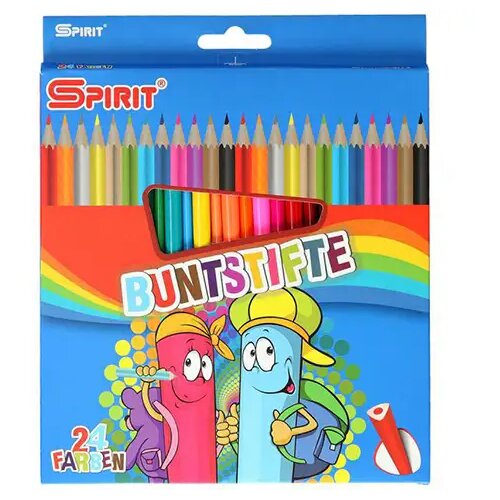 Spirit Spirit: 24-delni komplet trikotnih Classic barvnih svinčnikov Cene
