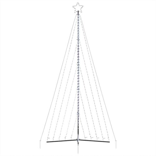  LED božićno drvce 570 LED hladno bijelo 399 cm Slike