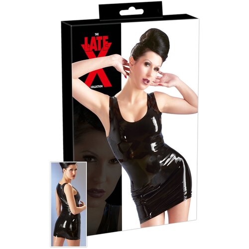 Latex Mini Dress 2900173 Black XL Cene
