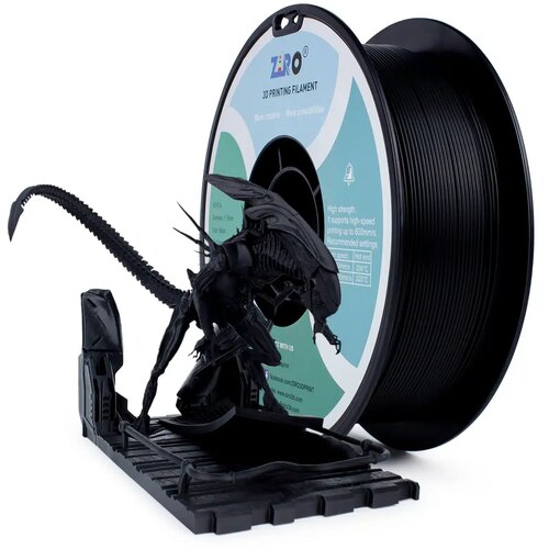  ZIRO High Speed PLA filament 1,75 mm – Black Cene