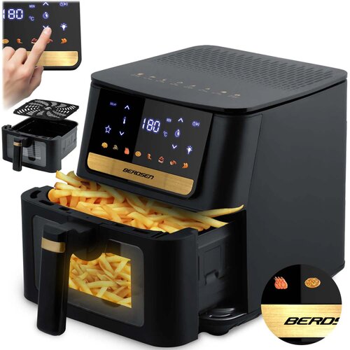  Friteza na vrući zrak Berdsen BD-655 crna Cijene