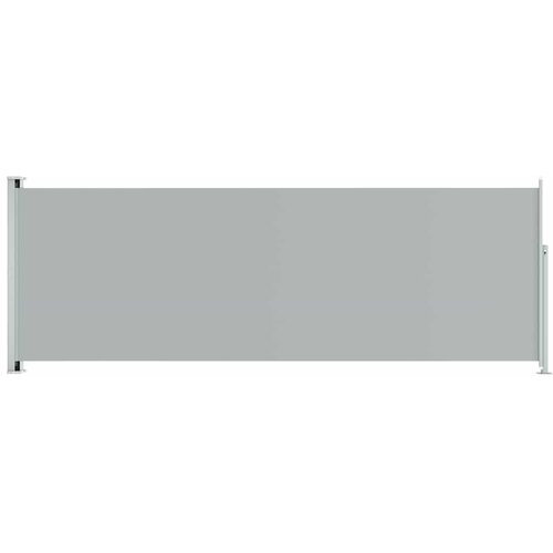 Maison Chic Zložljiva stranska tenda - Senčniki za teraso 220x600 cm siva, (22041693) Slike