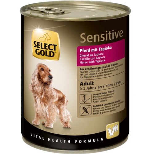 Select Gold Sensitive Adult konjetina s tapiokom 800 g Slike