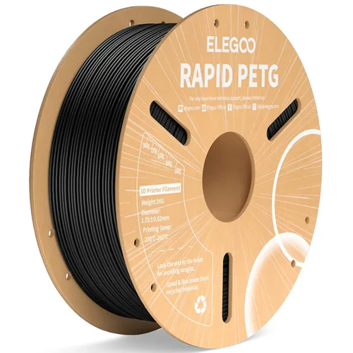 Elegoo Rapid PETG Black - 1,75 mm / 1000 g