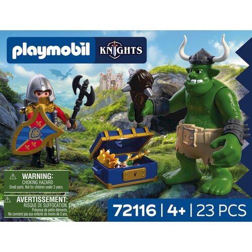 Playmobil 72116 - Trol z zakladom levjih vitezov - 1 k. Slike