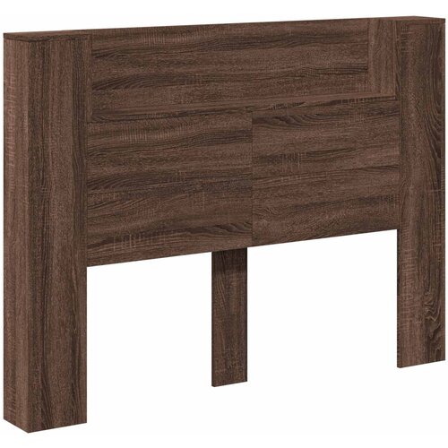 vidaXL Vzglavje Rjav hrast 140 x 16,5 x 103,5 cm Konstruiran les, (5000109027) Cene