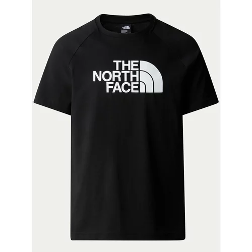 The North Face Majica Easy NF0A87N7 Črna Regular Fit