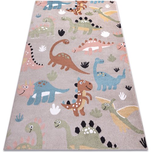 RugsX Preproge Preproga FUN Dino za otroke dinozavri bež 80x150 cm Bež Cene