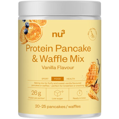 nu3 Protein Pancake & Waffle Mix Vanilla Flavour - 400 g Cene