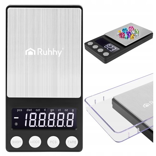  Digitalna mini LCD žepna tehtnica za nakit 500-0.01g osvetljena črna Cene