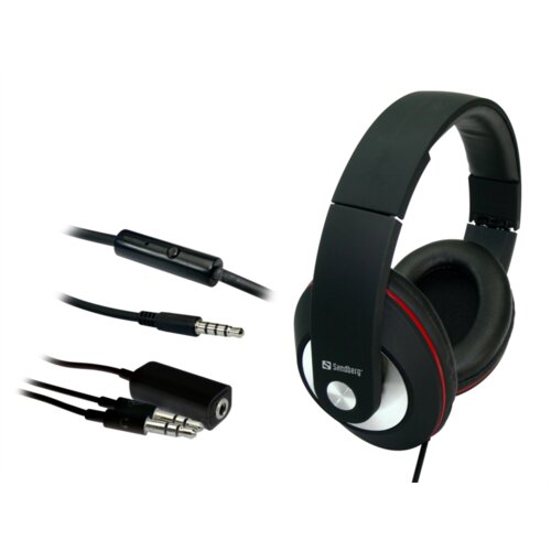 Sandberg Play'n Go Headset Black Cene