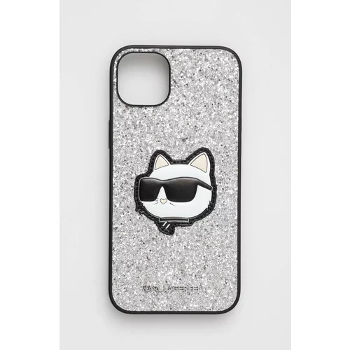Karl Lagerfeld Etui za telefon iPhone 14 Plus 6,7" boja: srebrna