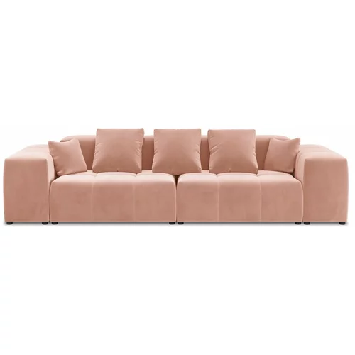 Cosmopolitan Design Ružičasta baršunasta sofa 320 cm Rome Velvet -