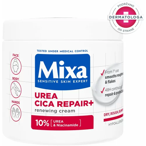 Mixa večnamenska obnovitvena krema - Urea Cica Repair Renewing Cream