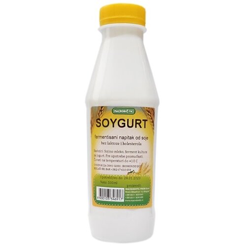 MACROBIOTIC PROM soygurt jogurt od soje 500ml Slike