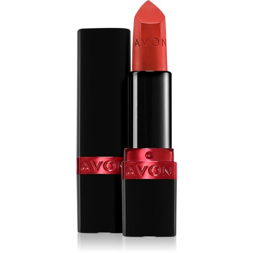 Avon Ultra Matte mat vlažilna &amp;scaron;minka odtenek Fiercely Reda 3.6 g Slike
