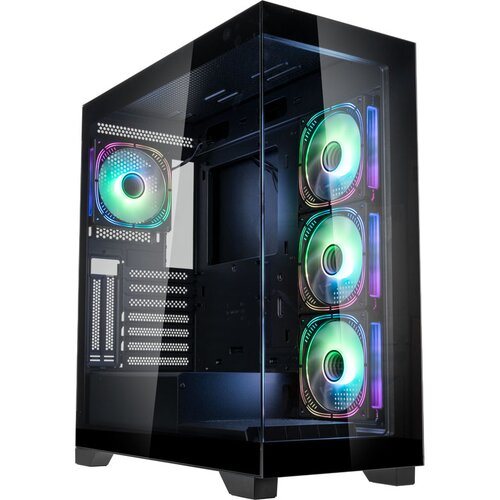 Kolink Unity Peak ARGB Midi-Tower Showcase, Tempered Glass - black Cijene