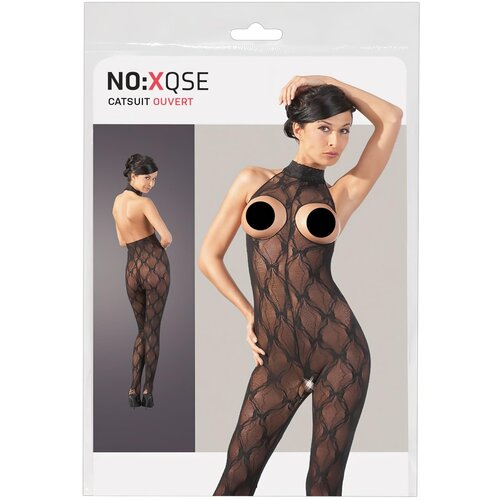 NE: XQSE NO:XQSE - Čipkasti kombinezon otvorenih prsa (SL) - XL/2XL Cijene