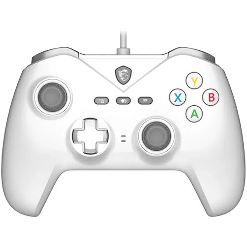 MSI FORCE GC200 WHITE Gaming Controller USB Gamepad Analogue /Digital Android, PC Slike