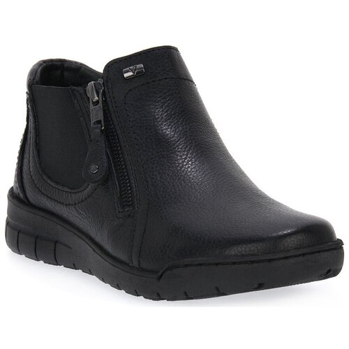Valleverde Mokasini NAPPA BLACK Črna Cene