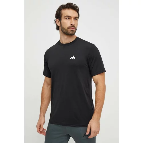 Adidas Kratka majica za vadbo Training Essentials črna barva