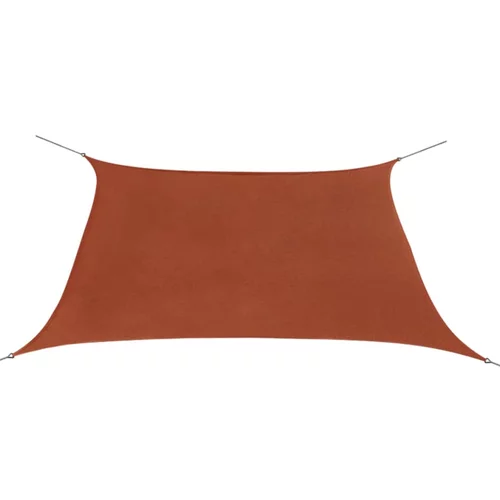 vidaXL Jedro za zaštitu od sunca od tkanine kvadratno 2x2 m boja cigle