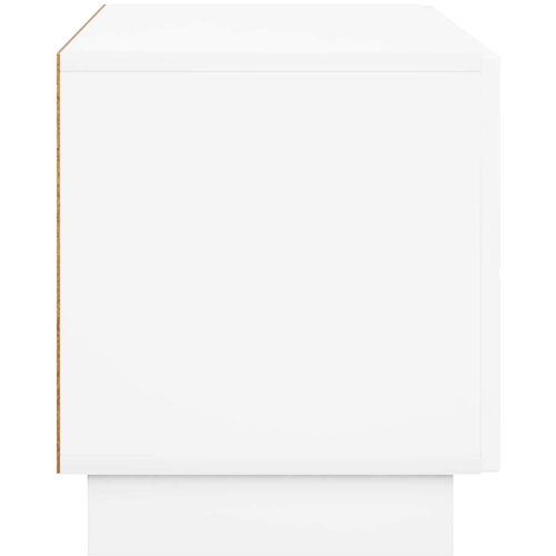  TV stalak 90 x 34,5 x 40 cm Bijela Konstruirano drvo Slike