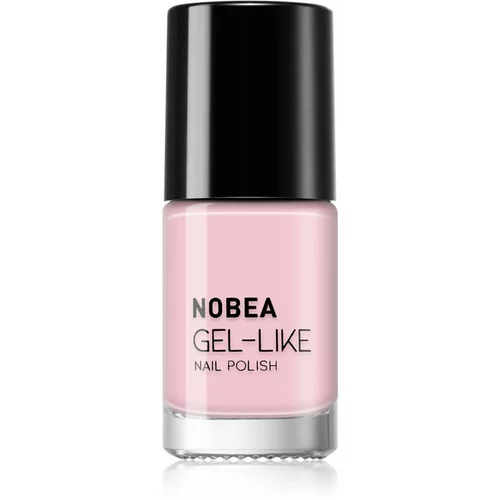 NOBEA Day-to-Day Gel-like Nail Polish lak za nokte s gel efektom nijansa Baby pink #N49 6 ml