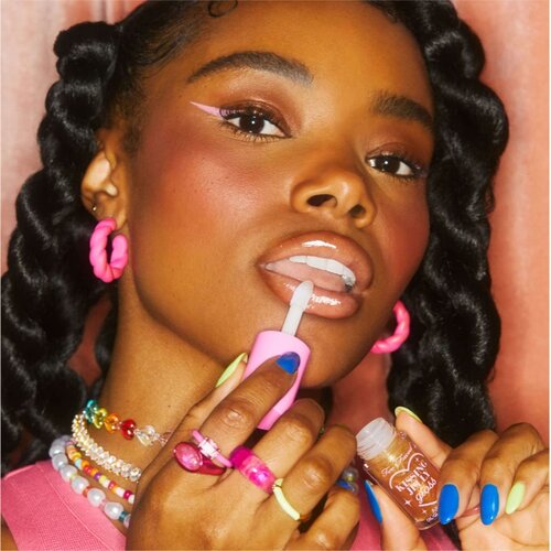 Too Faced Kissing Jelly Lip Oil Gloss uljno sjajilo za usne za intenzivnu hidrataciju nijansa Bubblegum 4,5 ml Slike