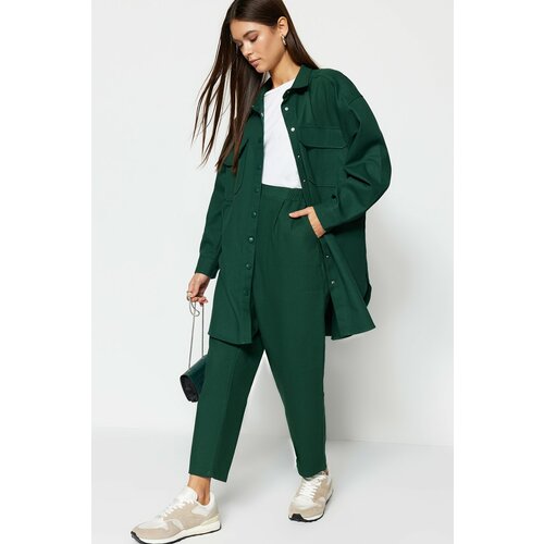 Trendyol Two-Piece Set - Green - Relaxed fit Slike